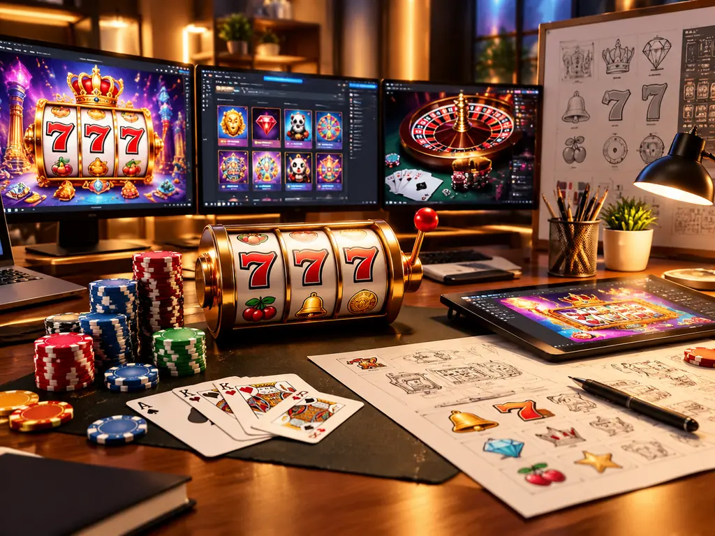 Studio pengembang permainan kasino win33 dengan reel dan kartu